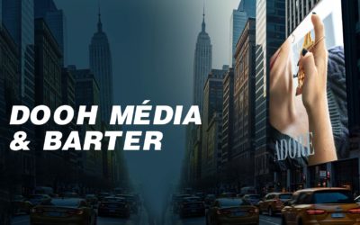 Le DOOH média devenu incontournable dans le paysage publicitaire est accessible avec un financement Barter.